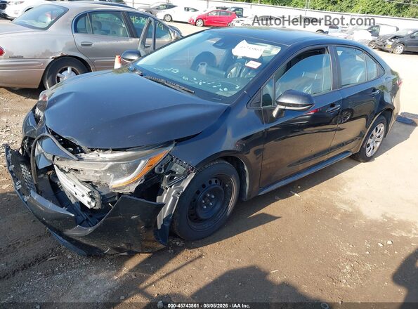 5YFEPMAE7NP347910 2022 TOYOTA COROLLA Черный Передняя левая четверть