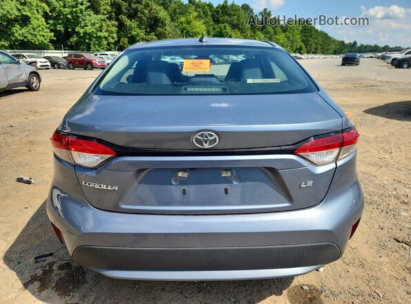 5YFEPMAE7NP360348 2022 TOYOTA COROLLA Blue Вид панелі приладів