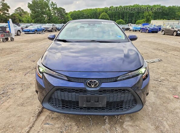 5YFEPMAE7NP371446 2022 TOYOTA COROLLA Blue წინა ხედი