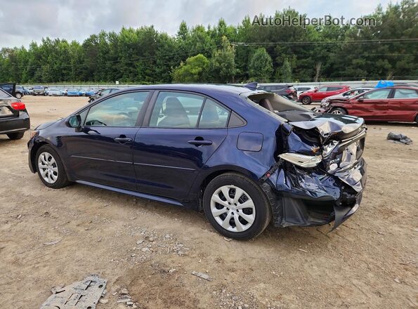 5YFEPMAE7NP371446 2022 TOYOTA COROLLA Blue უკანა მარცხენა