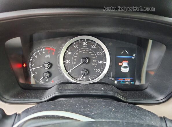 5YFEPMAE7NP371446 2022 TOYOTA COROLLA Blue ხელსაწყოთა პანელის ხედი
