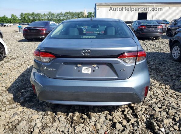 5YFEPMAE8MP181685 2021 TOYOTA COROLLA Blue Вид ззаду