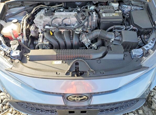 5YFEPMAE8MP181685 2021 TOYOTA COROLLA Blue Вид задньої частини салону