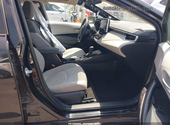 5YFEPMAE8MP195800 2021 TOYOTA COROLLA Black წინა სალონის ხედი