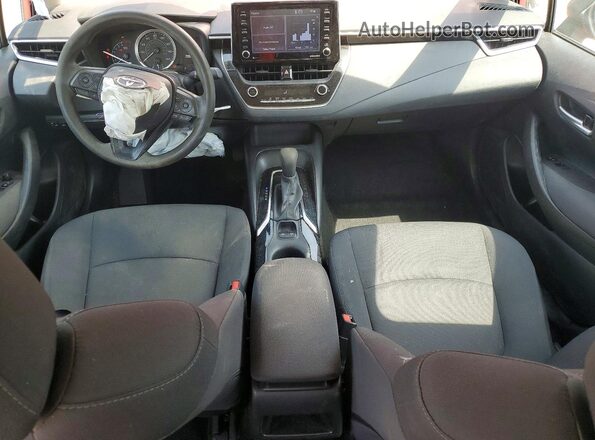 5YFEPMAE8MP222428 2021 TOYOTA COROLLA Red Dashboard view