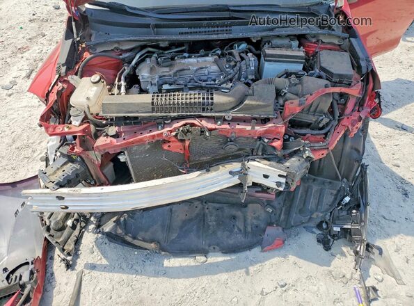 5YFEPMAE8MP222428 2021 TOYOTA COROLLA Red Rear interior view