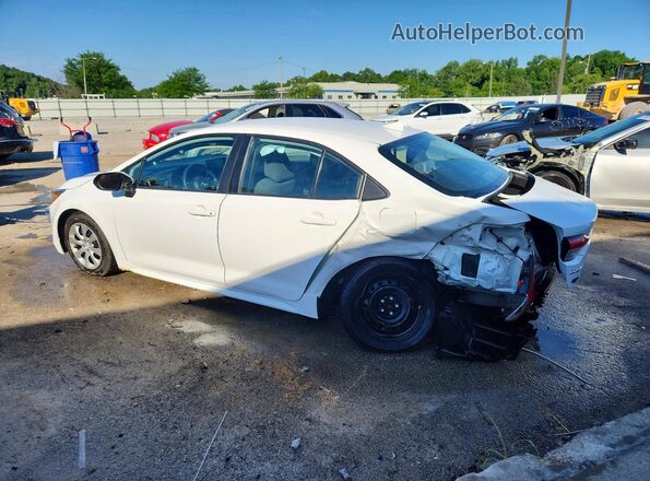 5YFEPMAE8MP224504 2021 TOYOTA COROLLA White უკანა მარცხენა
