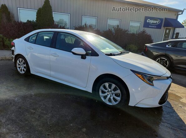 5YFEPMAE8MP224504 2021 TOYOTA COROLLA White წინა მარჯვენა
