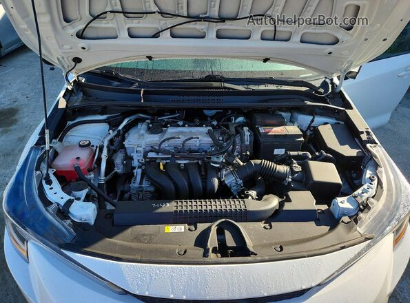 5YFEPMAE8MP224504 2021 TOYOTA COROLLA White უკანა სალონის ხედი
