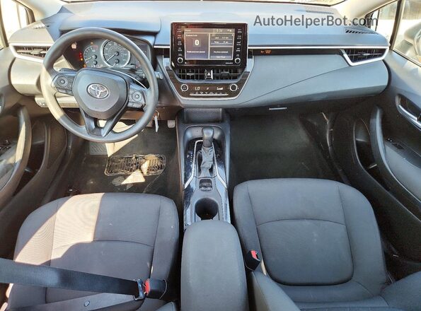 5YFEPMAE8MP249662 2021 TOYOTA COROLLA White Առջևի վահանակի տեսք