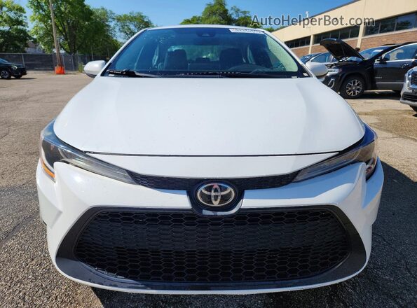 5YFEPMAE8MP249662 2021 TOYOTA COROLLA White Դիմացի տեսք