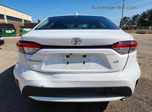 5YFEPMAE8MP249662 2021 TOYOTA COROLLA White Հետևի տեսք