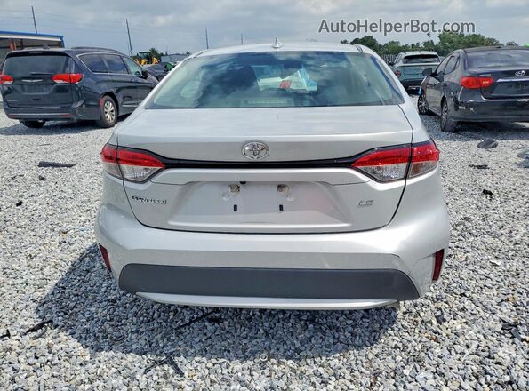 5YFEPMAE8MP256157 2021 TOYOTA COROLLA Silver Հետևի տեսք