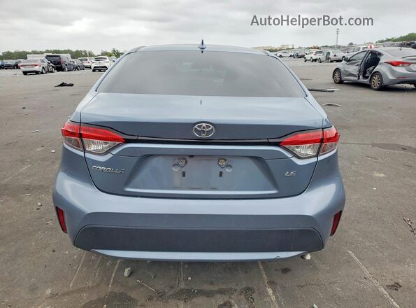 5YFEPMAE8NP295946 2022 TOYOTA COROLLA Blue Հետևի տեսք