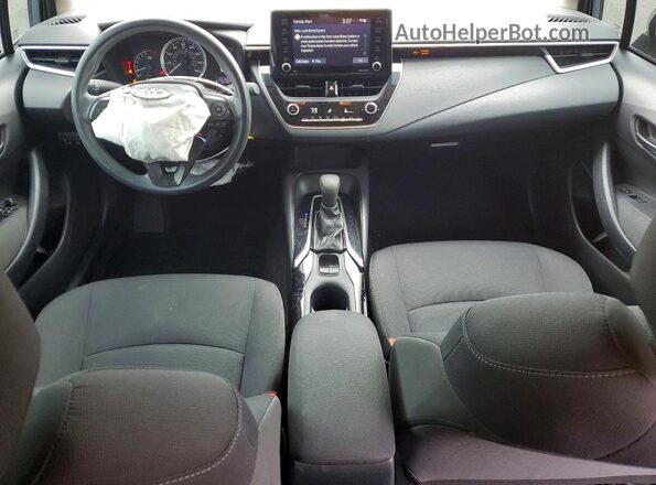 5YFEPMAE8NP295946 2022 TOYOTA COROLLA Blue Առջևի վահանակի տեսք
