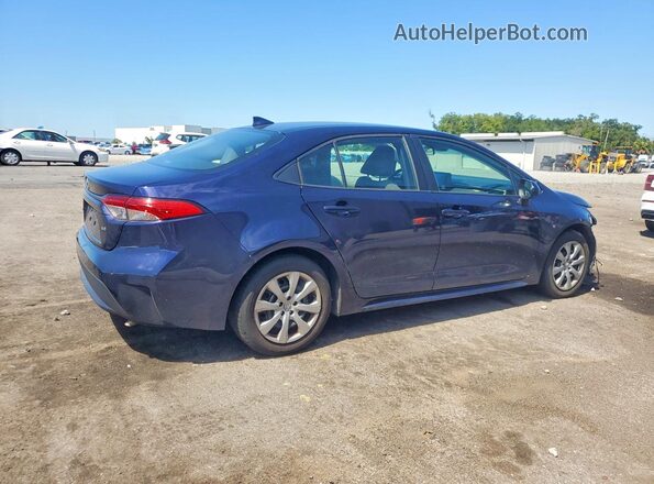 5YFEPMAE8NP296935 2022 TOYOTA COROLLA Синий Задняя правая четверть