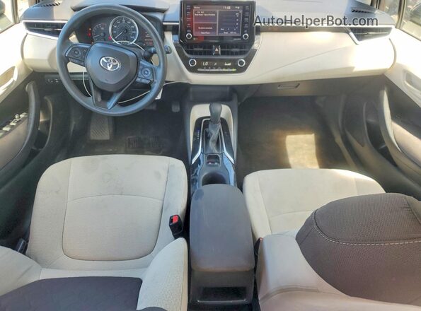 5YFEPMAE8NP296935 2022 TOYOTA COROLLA Синий Вид панели приборов