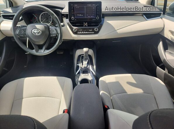 5YFEPMAE8NP307920 2022 TOYOTA COROLLA Silver 360 interior view