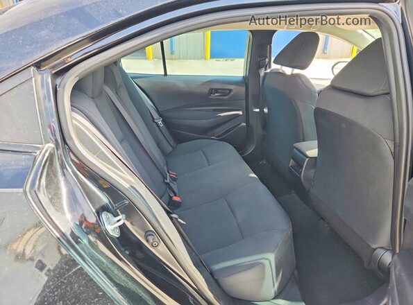 5YFEPMAE8NP354204 2022 TOYOTA COROLLA Black Vista de los asientos traseros
