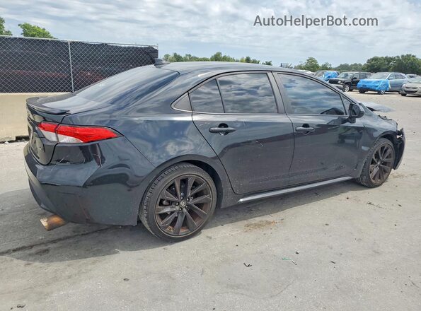 5YFEPMAE8NP355787 2022 TOYOTA COROLLA Black უკანა მარჯვენა