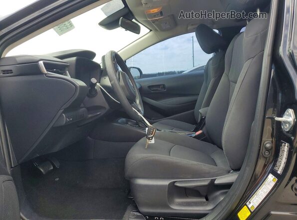 5YFEPMAE8NP355787 2022 TOYOTA COROLLA Black წინა სალონის ხედი