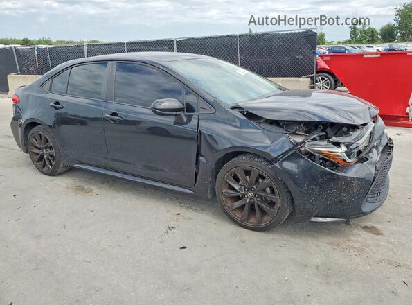 5YFEPMAE8NP355787 2022 TOYOTA COROLLA Black წინა მარჯვენა