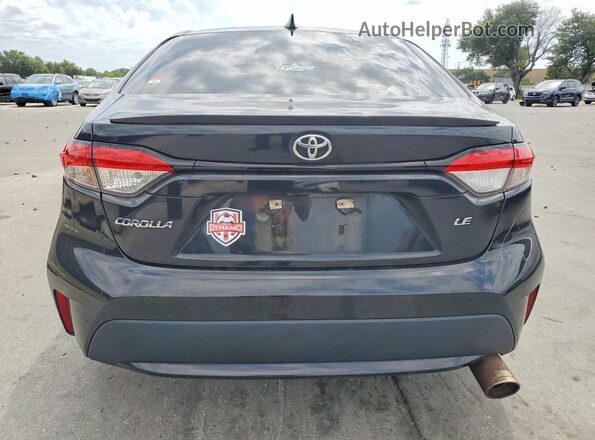 5YFEPMAE8NP355787 2022 TOYOTA COROLLA Black უკანა ხედი
