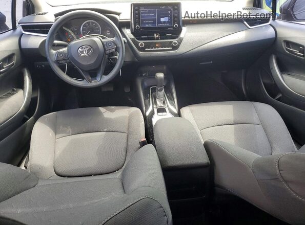 5YFEPMAE8NP355787 2022 TOYOTA COROLLA Black წინა პანელის ხედი