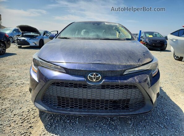 5YFEPMAE8NP365459 2022 TOYOTA COROLLA Blue წინა ხედი