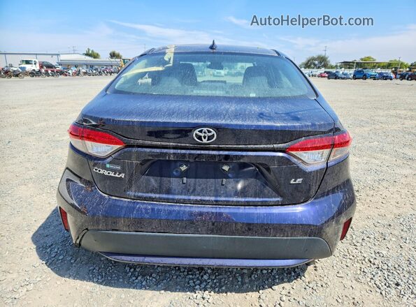 5YFEPMAE8NP365459 2022 TOYOTA COROLLA Blue უკანა ხედი
