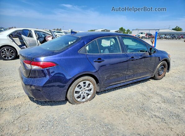 5YFEPMAE8NP365459 2022 TOYOTA COROLLA Blue უკანა მარჯვენა