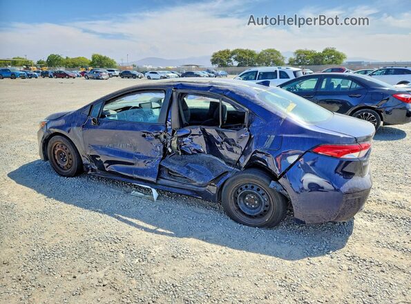 5YFEPMAE8NP365459 2022 TOYOTA COROLLA Blue უკანა მარცხენა