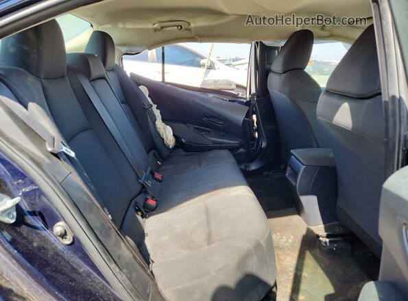 5YFEPMAE8NP365459 2022 TOYOTA COROLLA Blue უკანა სავარძლების ხედი