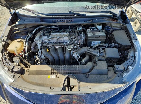 5YFEPMAE8NP365459 2022 TOYOTA COROLLA Blue უკანა სალონის ხედი