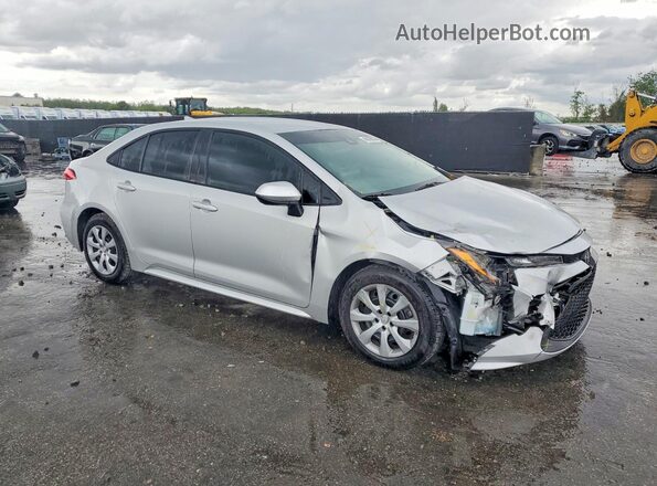 5YFEPMAE8NP385856 2022 TOYOTA COROLLA Silver Przód prawy