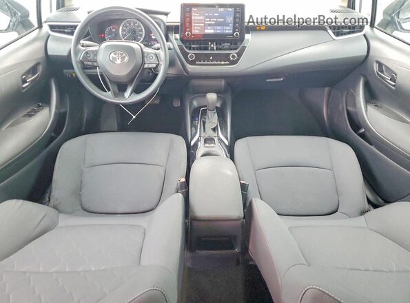 5YFEPMAE8NP385856 2022 TOYOTA COROLLA Silver Widok deski rozdzielczej