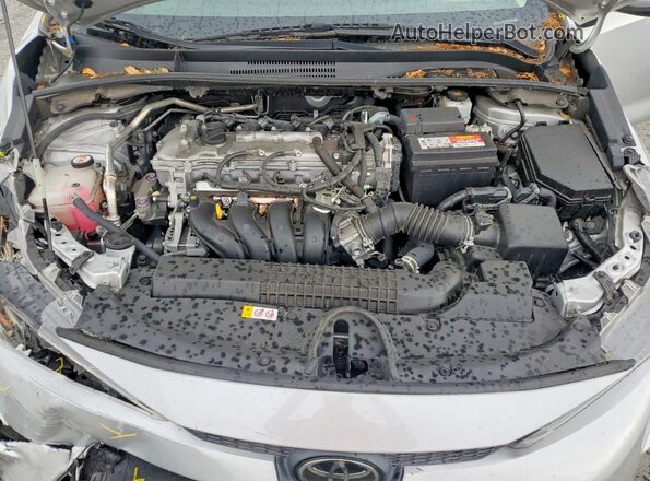 5YFEPMAE8NP385856 2022 TOYOTA COROLLA Silver Widok wnętrza z tyłu