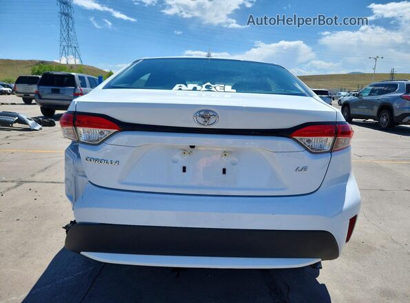 5YFEPMAE9MP182067 2021 TOYOTA COROLLA White Vista trasera