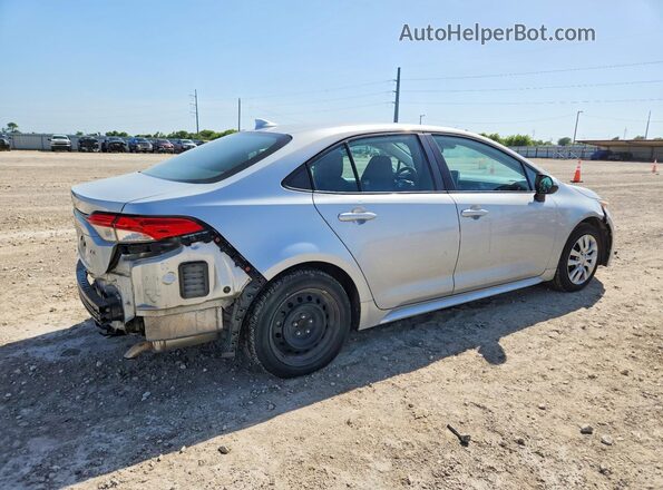 5YFEPMAE9MP187687 2021 TOYOTA COROLLA Silver Հետևի աջ