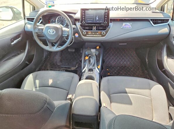 5YFEPMAE9MP187687 2021 TOYOTA COROLLA Silver Առջևի վահանակի տեսք