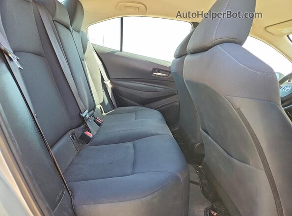 5YFEPMAE9MP187687 2021 TOYOTA COROLLA Silver Հետևի նստատեղերի տեսք