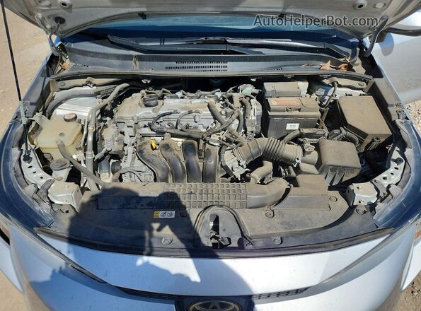 5YFEPMAE9MP187687 2021 TOYOTA COROLLA Silver Սալոնի հետևի տեսք