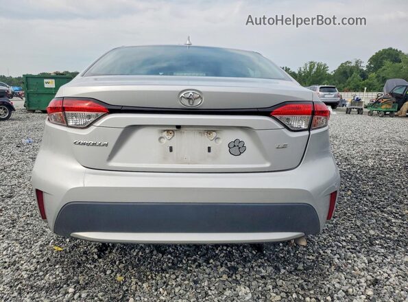 5YFEPMAE9MP195515 2021 TOYOTA COROLLA Серебряный Вид сзади