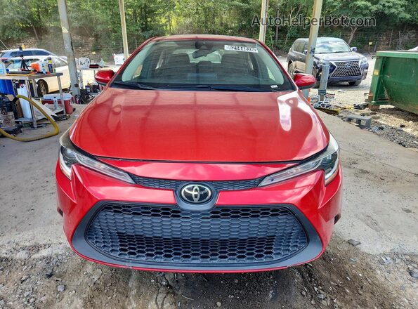 5YFEPMAE9MP209655 2021 TOYOTA COROLLA Red Դիմացի տեսք
