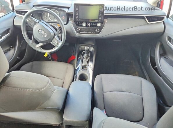 5YFEPMAE9MP209655 2021 TOYOTA COROLLA Red Առջևի վահանակի տեսք