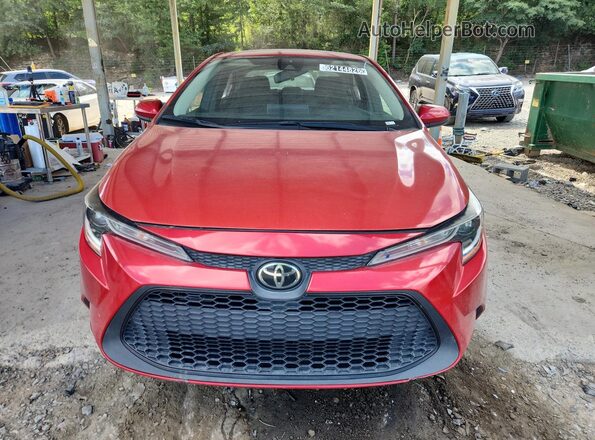 5YFEPMAE9MP209655 2021 TOYOTA COROLLA Red 