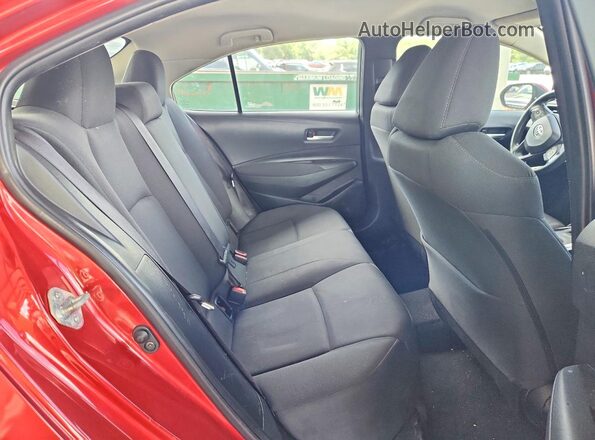 5YFEPMAE9MP209655 2021 TOYOTA COROLLA Red Հետևի նստատեղերի տեսք