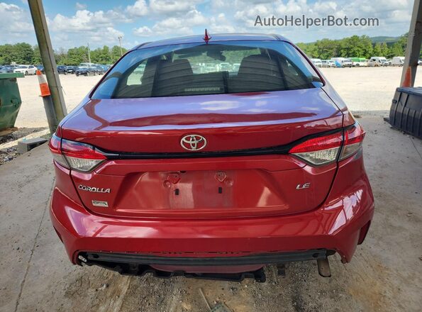 5YFEPMAE9MP209655 2021 TOYOTA COROLLA Red 