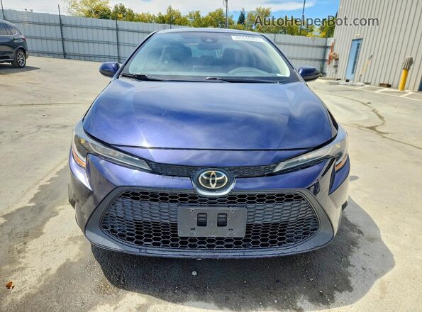 5YFEPMAE9MP227024 2021 TOYOTA COROLLA Синий Вид спереди