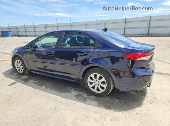 5YFEPMAE9MP227024 2021 TOYOTA COROLLA Синий Задняя левая четверть
